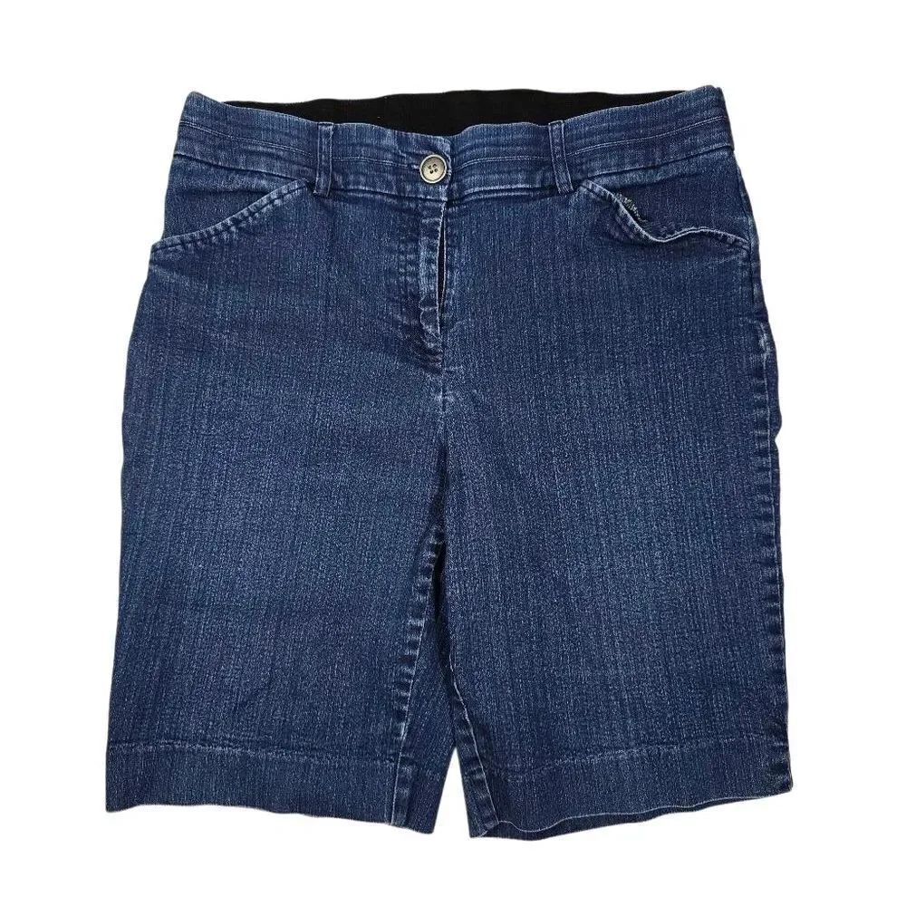 Studio Works Indigo Jean Shorts Size 10